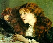 den vackra irlandskan, Gustave Courbet